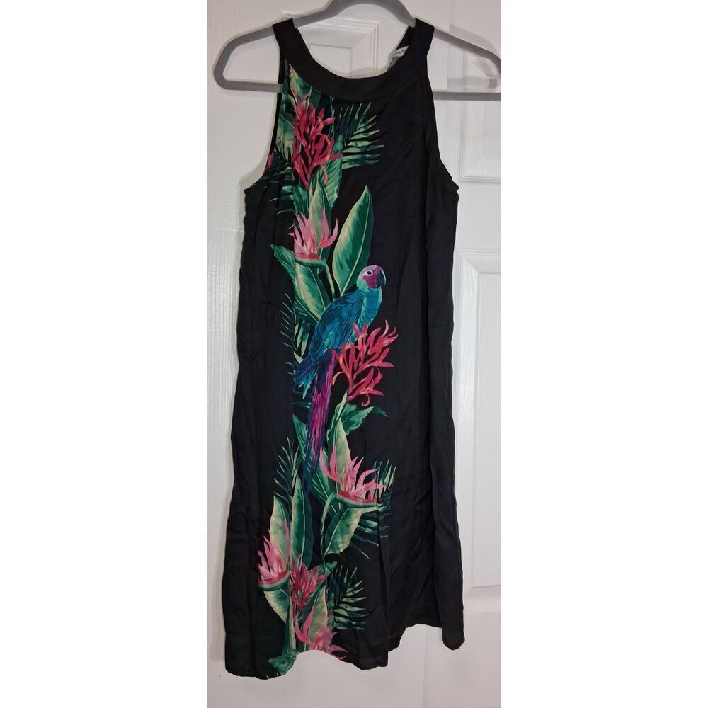 Tommy bahama womens small shift dress light spring summer parrot pink sundress - Picture 3 of 10